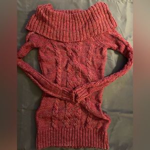 2b bebe cowl neck sweater